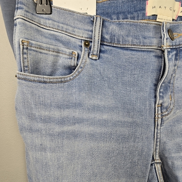 HATCH Under Belly Slim Leg Maternity Jeans Light Wash Womens Size 31 NWT E101806 - Picture 6 of 16